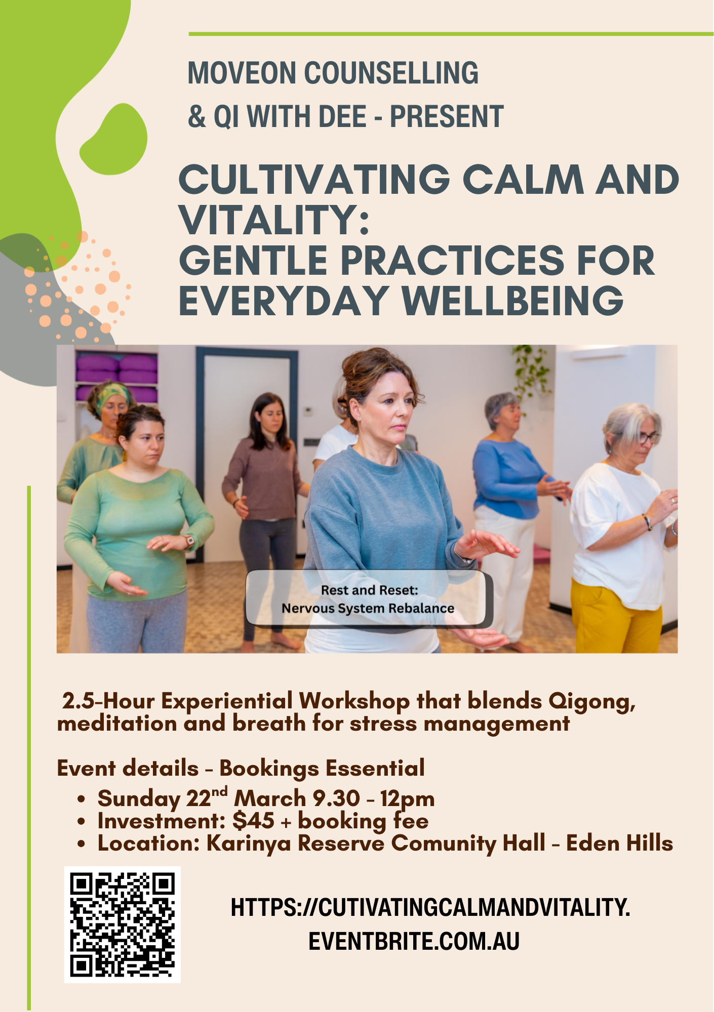 Cultivating Calm and Vitality: Gentle Practices for Everyday Wellbeing